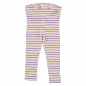 Bilde av Legging Modal Striped - Lavender/Cream